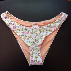 Women's NWT J Crew Cloud Meadow  Floral Bikini Bottom Size Small